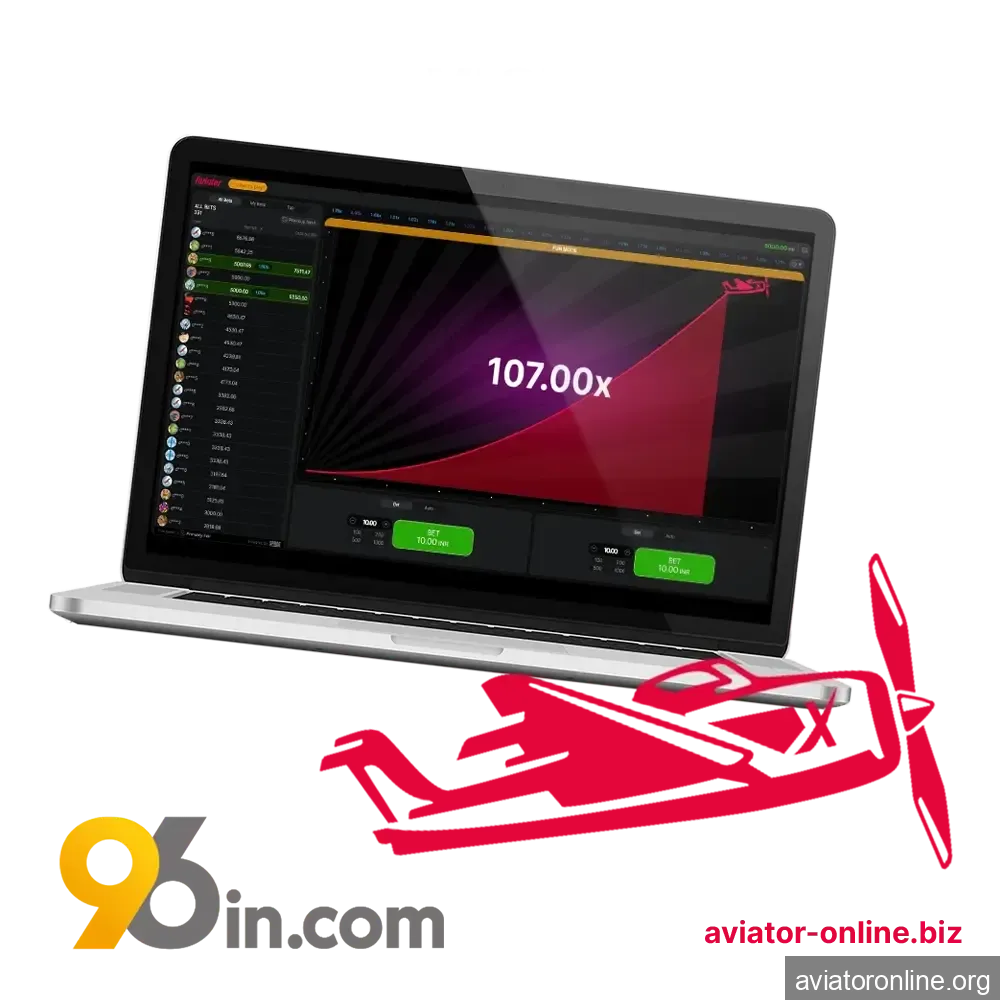 Play Aviator now at 96in.