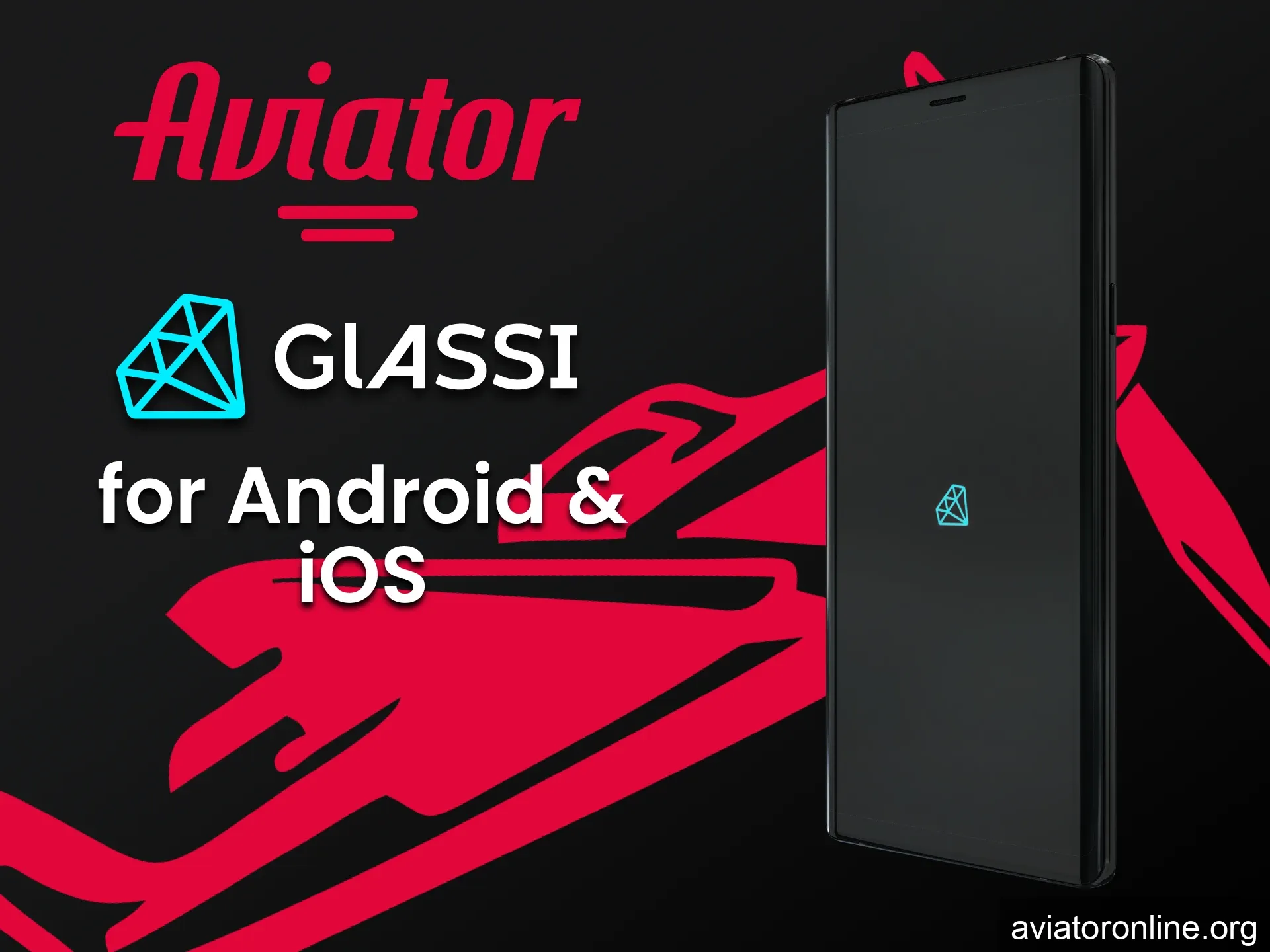 You can play Aviator through the Glassi Casino application.