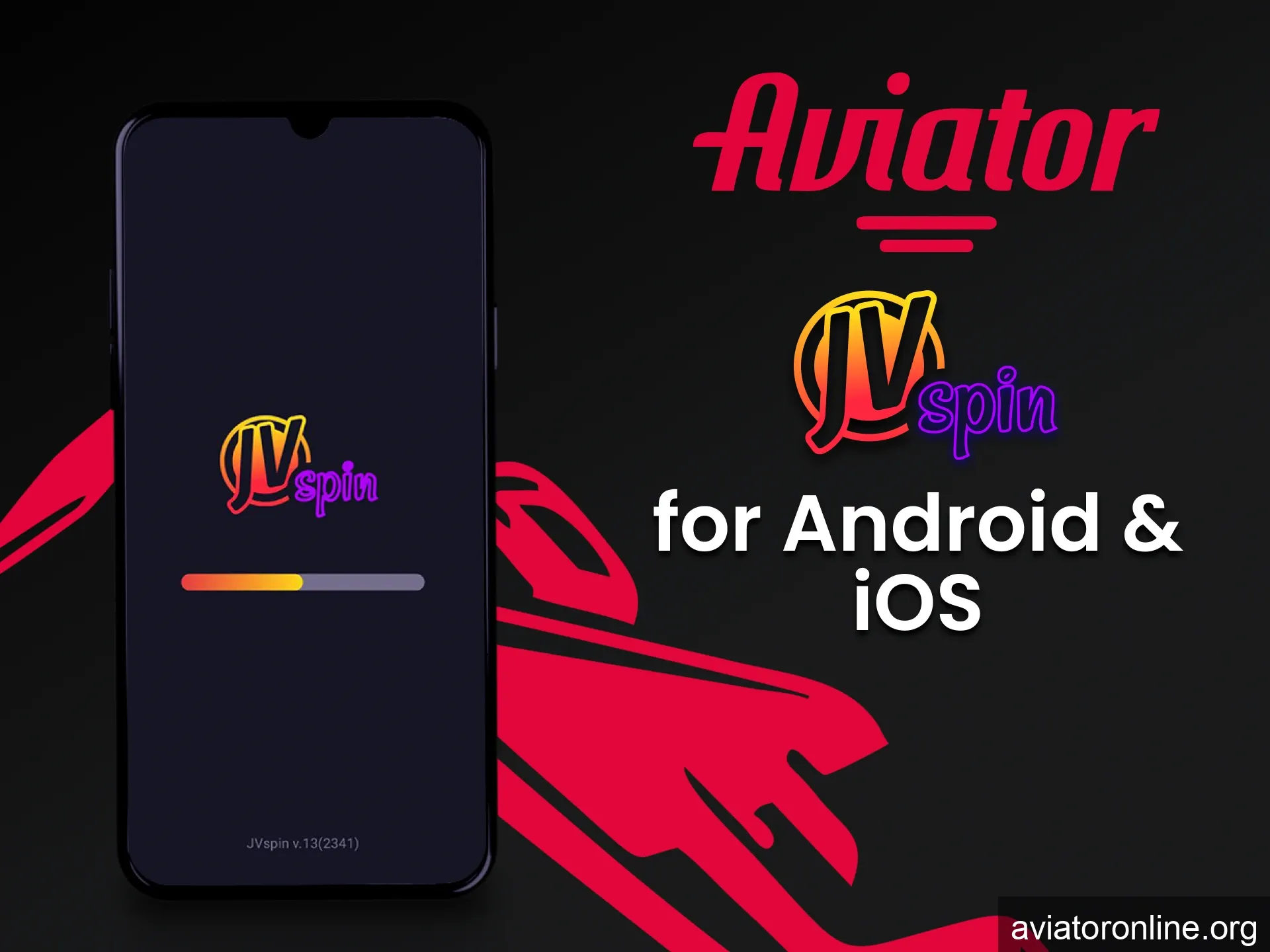 Use the JV Spin app to play Aviator.