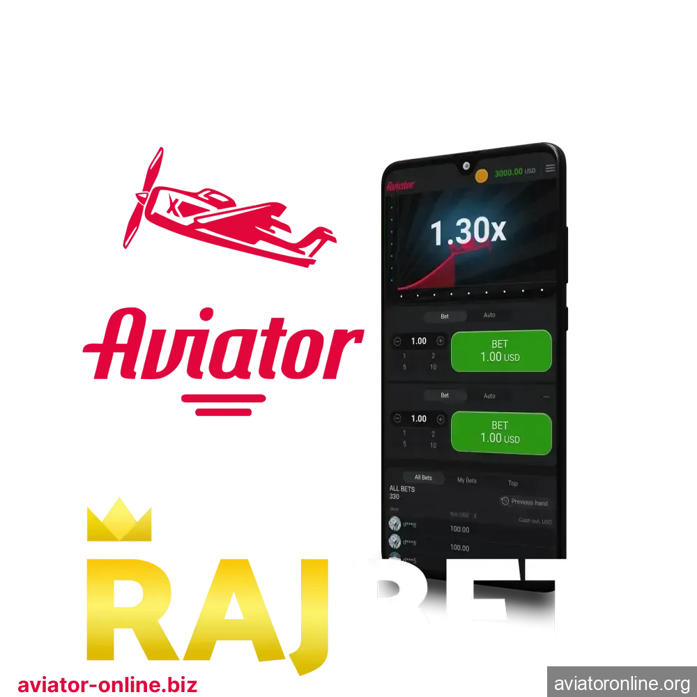 To play Aviator, choose the Rajbet app.