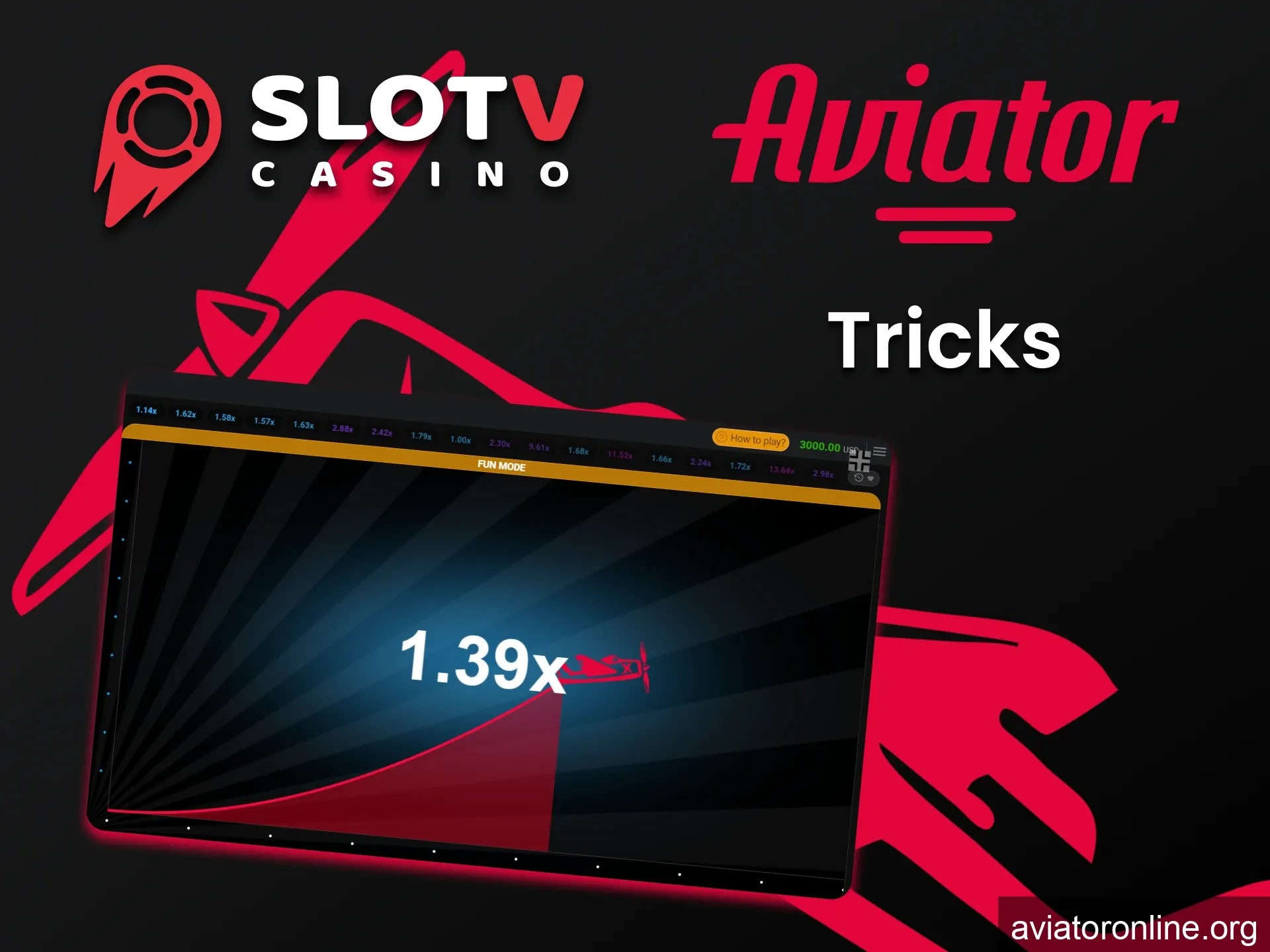 Learn tricks to win in Aviator at SlotV.
